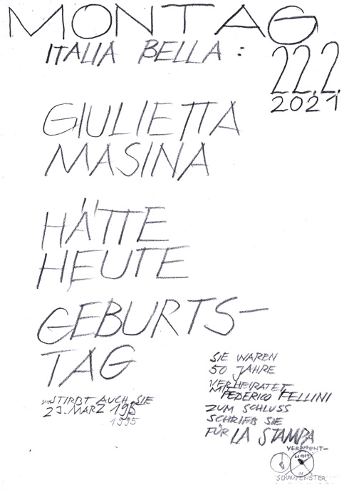 Bl&auml;tter aus der Ausstellung von Tschibbi Wich in THE BOX ab 13.3. 2021  "Jeden Menschen. Weiterfinden" klick Dich durch....